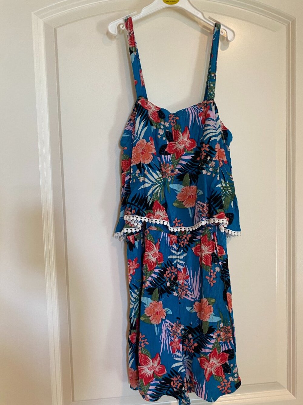 Hawaiin print Romper